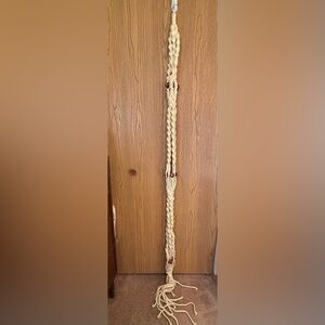 Double Decker Vintage Macrame Plant Hanger